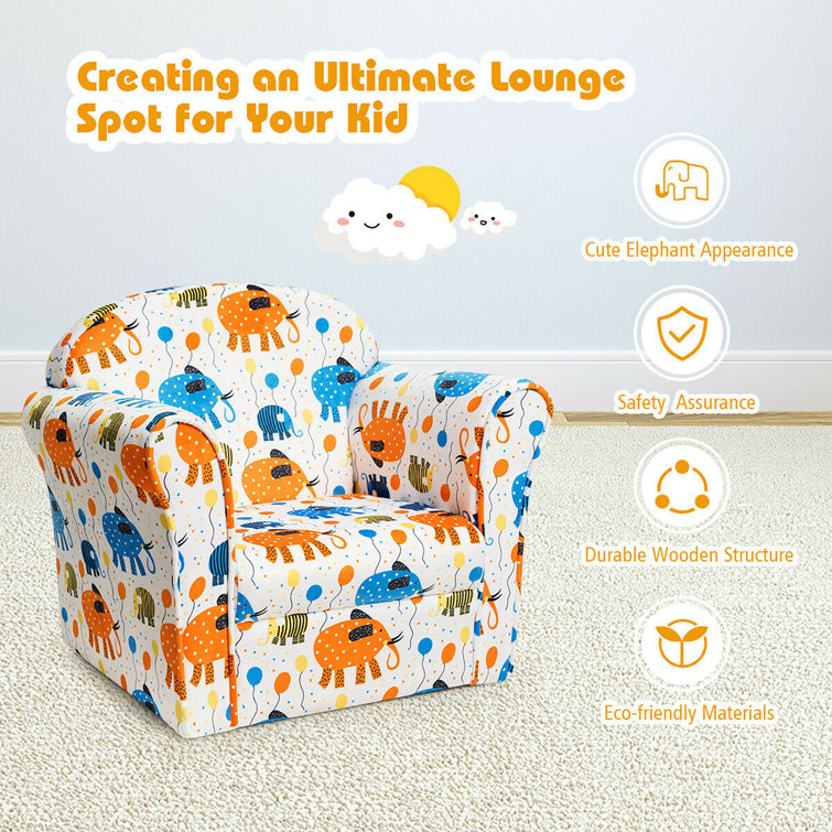 Kids elephant online chair